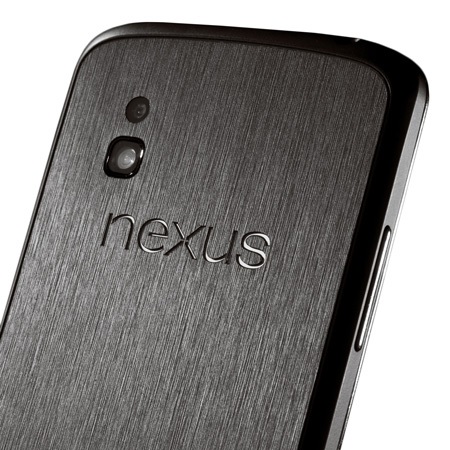 Protection adhésive Google Nexus 4 dbrand Textured – Noir Titane