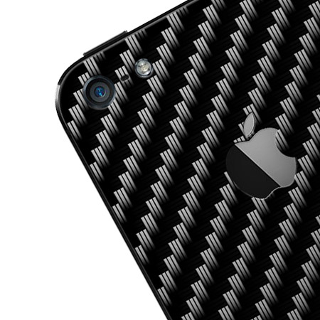 dbrand Textured iPhone 5s / 5 Cover Skin - Carbon Fibre