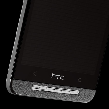 dbrand Textured Front and Back Cover Skin for HTC One - Black Titanium