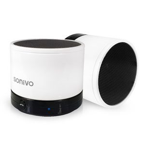 Sonivo SW100 Bluetooth Speaker Phone - White
