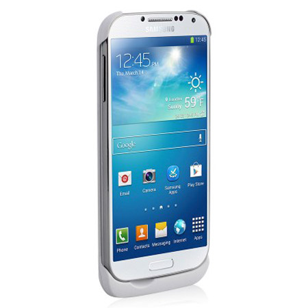 Naztech 3000mAh Power Case Galaxy S4 Akku Hülle in Weiß