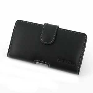Étui Universel Horizontal En Cuir Eco Pour Nokia 925 Lumia / 3660, Noir - Neuf