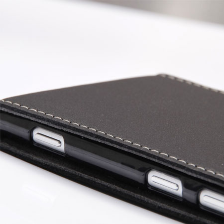 PDair Leather Flip Case for Nokia Lumia 925 - Black