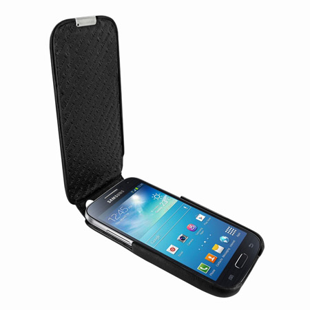 Piel Frama iMagnum Galaxy S4 Mini Ledertasche in Schwarz