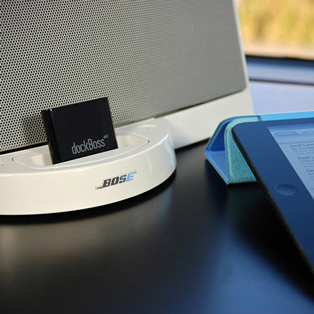 Récepteur de Musique Bluetooth CableJive dockBoss pour les docks Apple