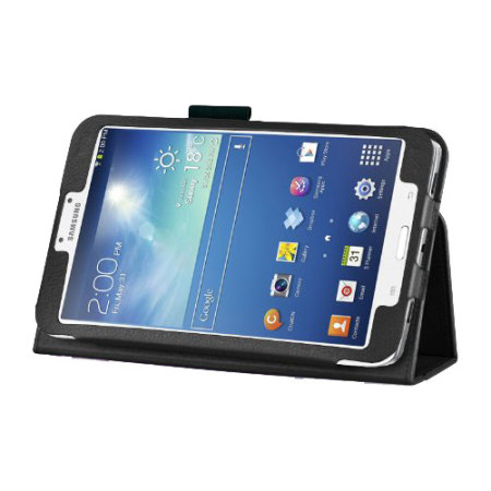 SD Stand and Type Case for Samsung Galaxy Tab 3 8.0 - Black