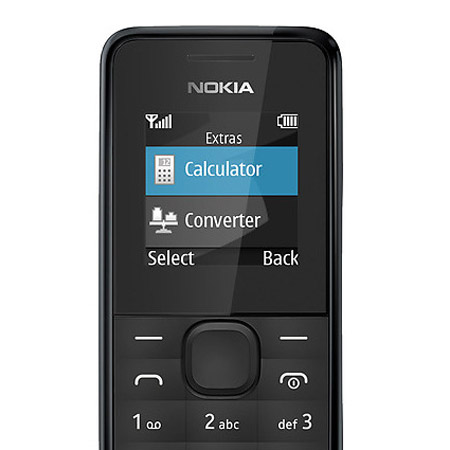 Nokia 105 SIM Free - Unlocked - Black