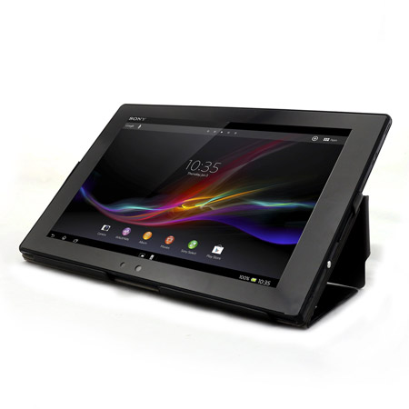 Housse Sony Xperia Tablet Z iFlip and Stand Case Muvit - Noire
