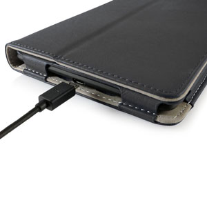 Sonivo Leather Style Case for Google Nexus 7 2013 - Black