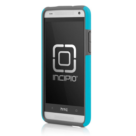 Incipio DualPro HTC One Mini Hülle in Cyan und Grau