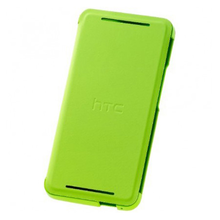 Genuine HTC One M7 Flip Case - HC V841 - Green