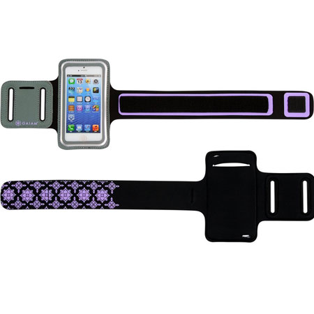 Gaiam Sport Armband für iPhone 5S / 5 in Lila