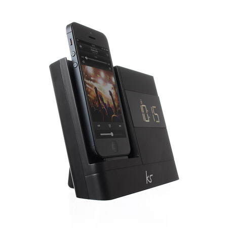 Enceinte Réveil KitSound X-Dock Lightning iPhone 6 /6S / 5S / 5C / 5