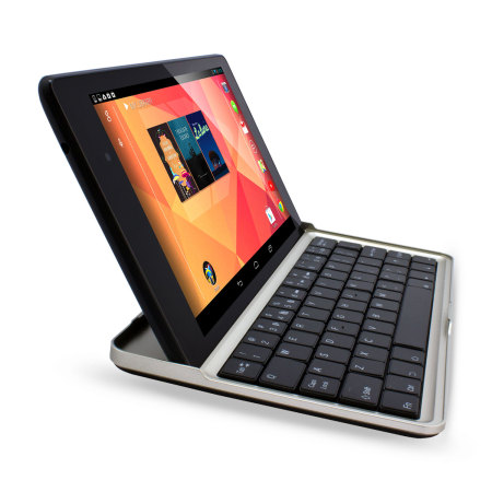 Hawara Aluminium Bluetooth Tastatur für das Nexus 7 2013