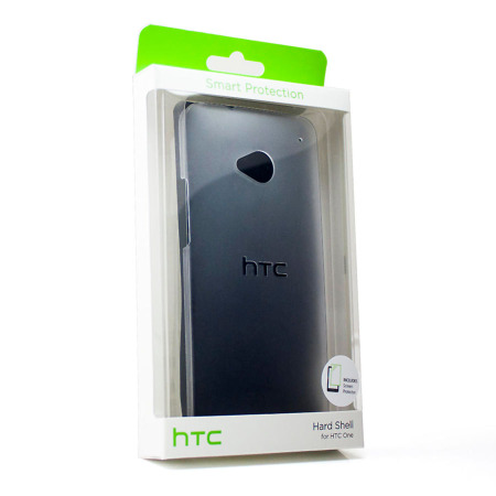 Coque HTC One 2013 Officielle Hard Shell HC C843 – Blanc Translucide  