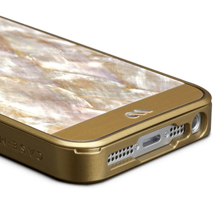 Clan Hol Verleden Case-Mate Mother of Pearl Case for iPhone 5S/5 - Gold