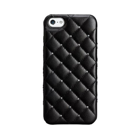 Case-Mate Madison Quilted iPhone 5S / 5 Hülle in Schwarz