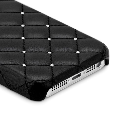 Case-Mate Madison Quilted iPhone 5S / 5 Hülle in Schwarz