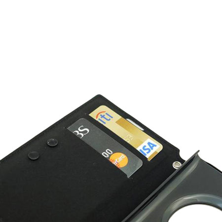 Housse Nokia Lumia 1020 Capdase Sider Baco Folder - Noire