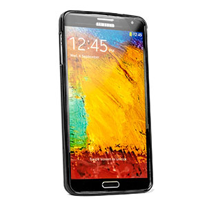 FlexiShield Skin voor Samsung Galaxy Note 3 - Zwart