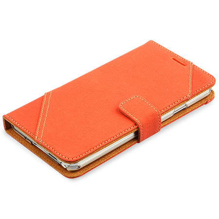 Zenus Masstige Cambridge Diary Case voor Samsung Galaxy Note 3 - Oranje