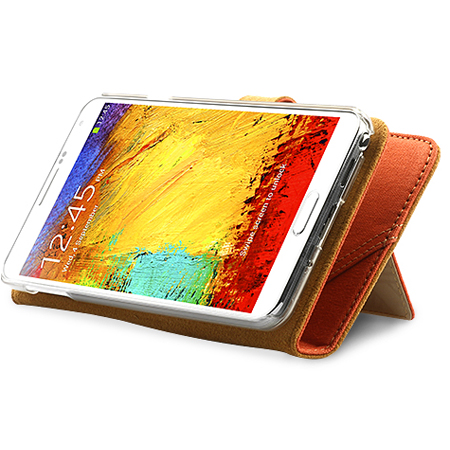 Zenus Masstige Cambridge Diary Case for Samsung Galaxy Note 3 - Orange