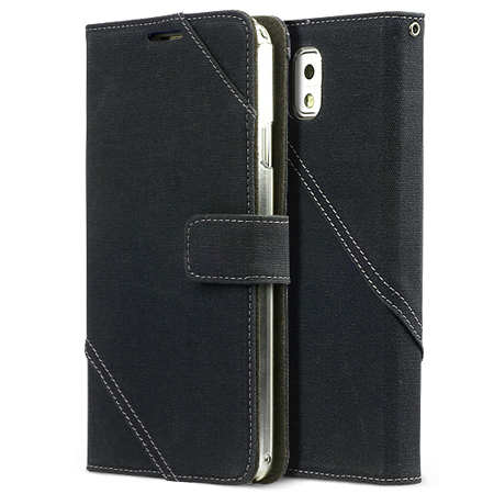 Zenus Masstige Cambridge Diary Case voor Samsung Galaxy Note 3 - Blauw