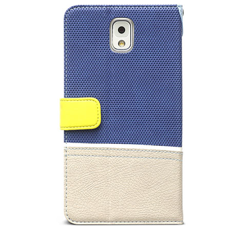 Zenus Masstige Sneakers Diary Case for Samsung Galaxy Note 3 - Blue