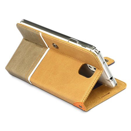 Zenus Masstige Sneakers Diary Case for Samsung Galaxy Note 3 - Camel
