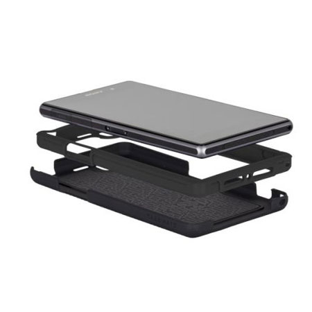 Case-Mate Tough Case voor Sony Xperia Z1 - Zwart/Zwart