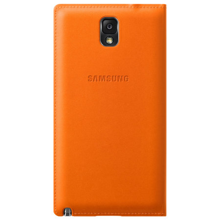 Flip Cover Officielle Samsung Galaxy Note 3 – Orange Sauvage