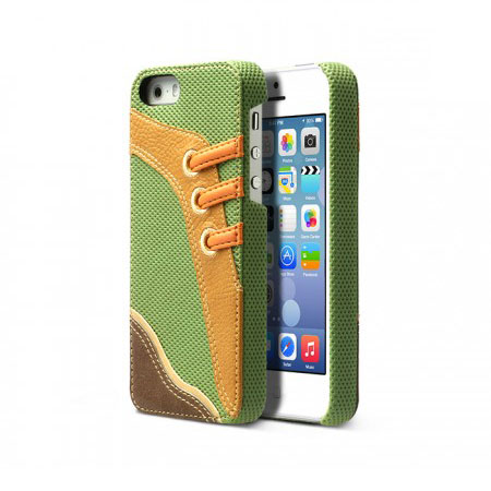 Zenus Masstige Sneakers Bar Case for iPhone 5S / 5 - Green