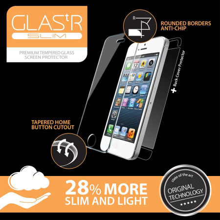 Spigen SGP iPhone 5S / 5C / 5 GLAS.tR SLIM Glass Screen Protector