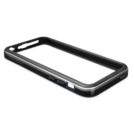 Macally Protective Bumper Case for iPhone 5C - Black