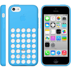 zijde Adviseur spoelen Official Apple iPhone 5C Case - Blue