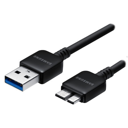 Officiële Samsung Note 3 EU Adapter met USB 3.0 Kabel - Zwart