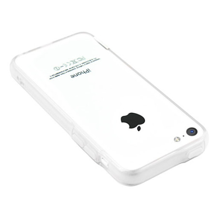 Pinlo Bladedge Bumper Case for iPhone 5C - White Clear
