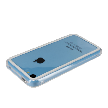 GENx Bumper Case for Apple iPhone 5C - White