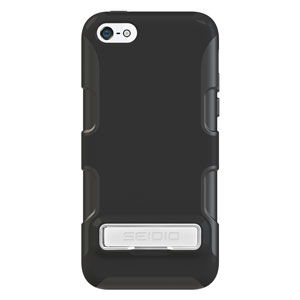 Seidio Dilex Case for iPhone 5C with Metal Kickstand - Black