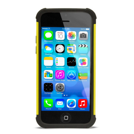 GENx Hybrid Tough Case for Apple IPhone 5C - Yellow