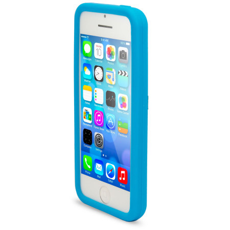 Coque iPhone 5C Circle – Bleue