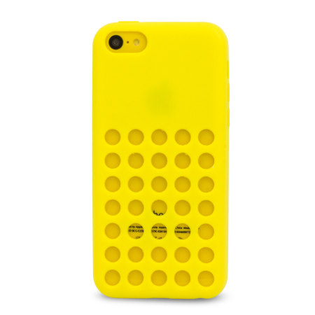 Circle Case for Apple iPhone 5C - Yellow