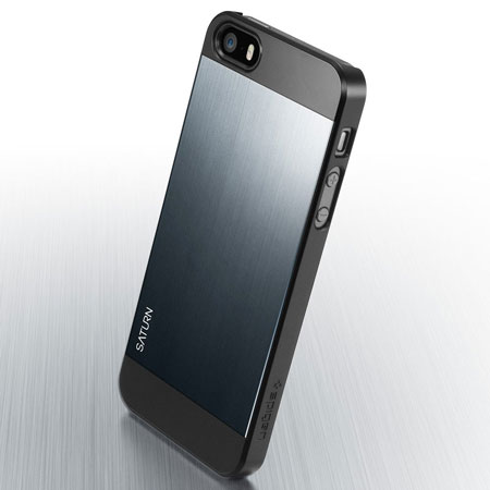 Spigen SGP Saturn for iPhone 5S / 5 - Metal Slate