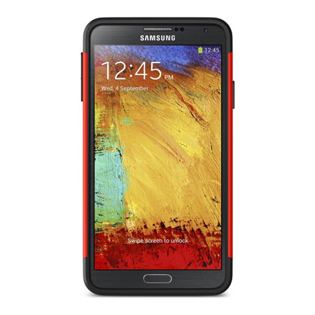 Spigen Slim Armor Case for Samsung Galaxy Note 3 - Crimson Red