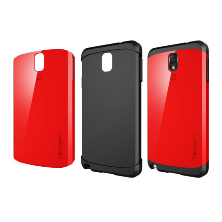 Spigen Slim Armor Case for Samsung Galaxy Note 3 - Crimson Red