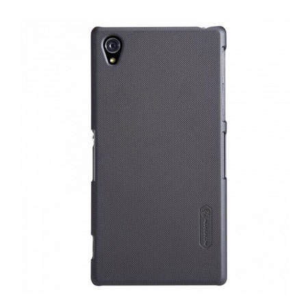 Nillkin Super Frosted Case for Xperia Z1 + Screen Protector - Black