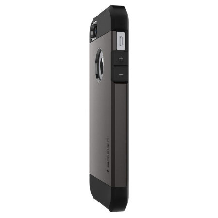 Spigen SGP Tough Armor Case voor iPhone 5S / 5 - Metaal  Slate