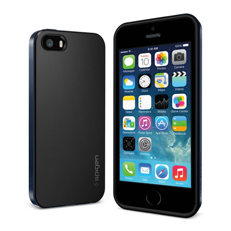 Spigen SGP Neo Hybrid Case for iPhone 5S / 5 - Metal Slate