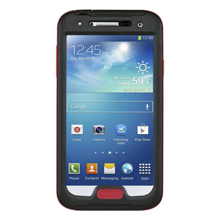 Seidio OBEX Waterproof Case for Galaxy S4 - Black / Red