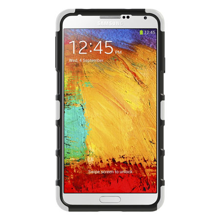 Seidio Dilex Case for Samsung Galaxy Note 3 with Kickstand - White